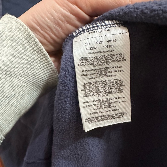 Womens Columbia Lodge Hybrid Fleece Jacket S Colorblock XS Navy Purple - Picture 9 of 11